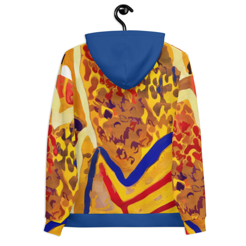 Tribal Set 1 Hoodie, TRIB128 Blue, NO LOGO