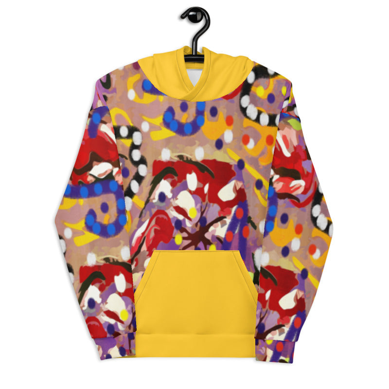 Tribal Set 1 Hoodie, TRIB127 yellow, NO LOGO