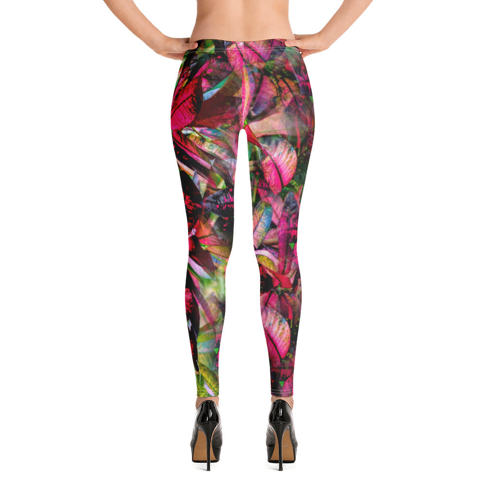 Hipster Leggings, casual wear, Tropical design, TROP123