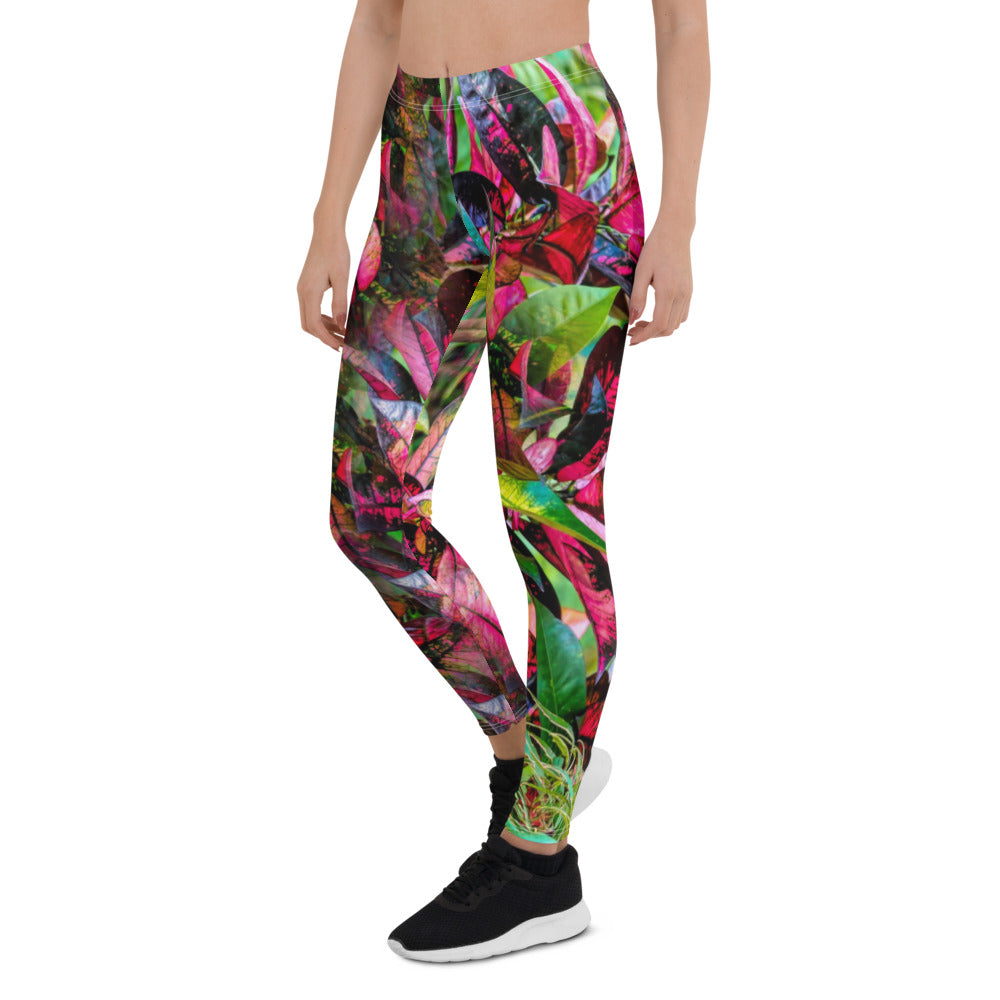 Hipster Leggings, casual wear, Tropical design, TROP123