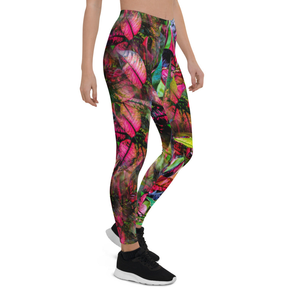 Hipster Leggings, casual wear, Tropical design, TROP123