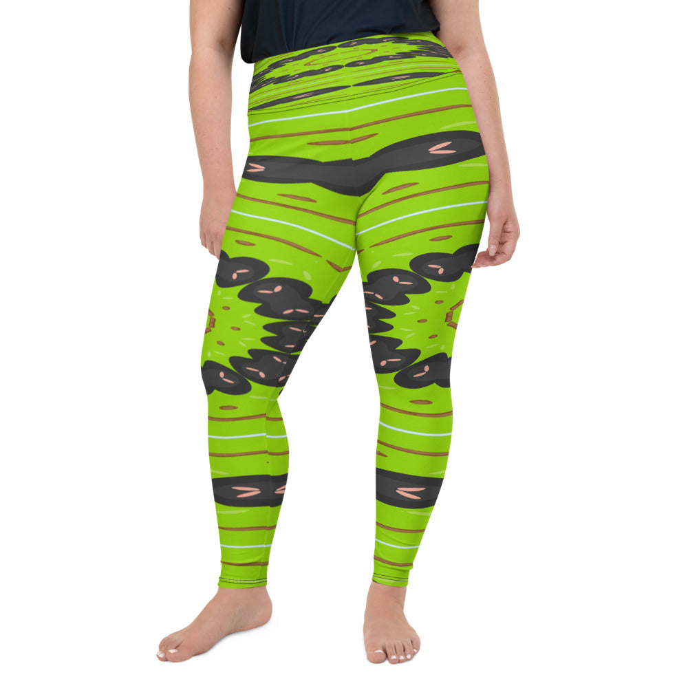 plus size leggings, 2xl to 6xl, design PDS153