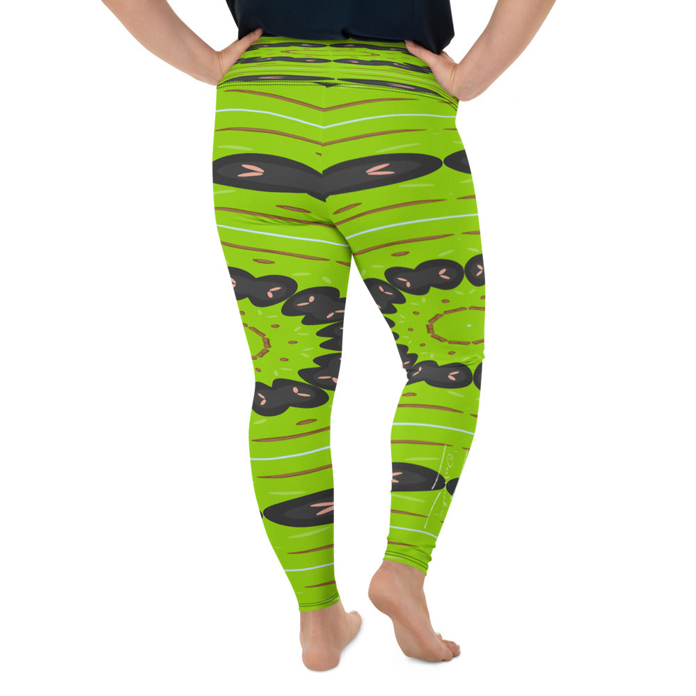 plus size leggings, 2xl to 6xl, design PDS153