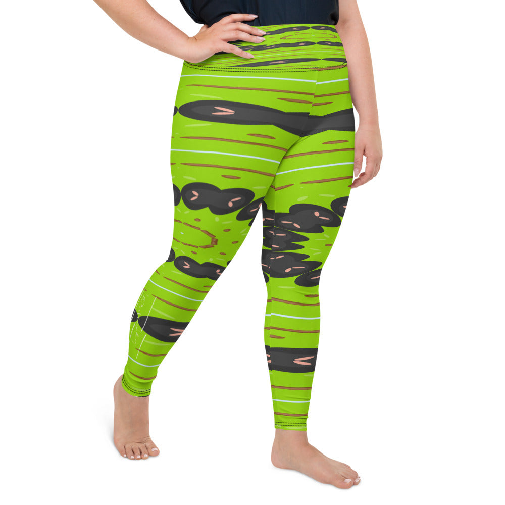 plus size leggings, 2xl to 6xl, design PDS153