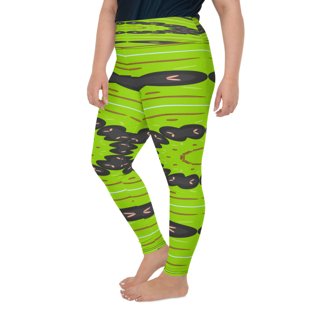 plus size leggings, 2xl to 6xl, design PDS153