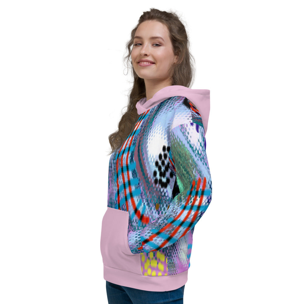 Tribal Set 1 Hoodie, TRIB123 Pink, NO LOGO