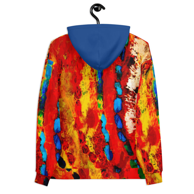 Tribal Set 1 Hoodie, TRIB130 Blue, NO LOGO