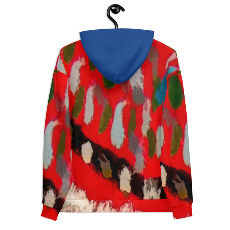 Tribal Set 1 Hoodie, TRIB129 Blue, NO LOGO