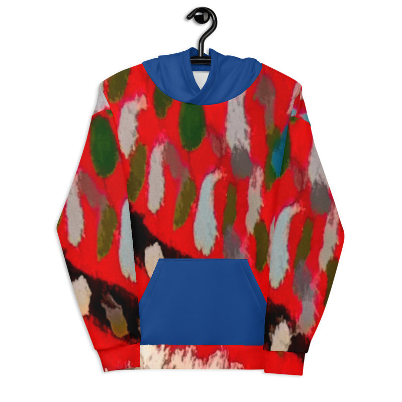 Tribal Set 1 Hoodie, TRIB129 Blue, NO LOGO